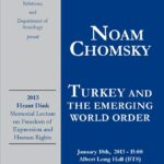 Noam Chomsky, bugün Boğaziçi Üniversitesi'nde Hrant Dink anmasına katılacak